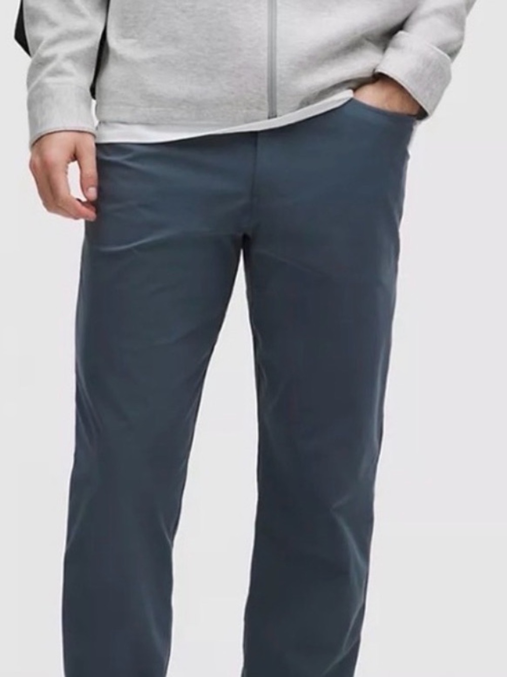 NWT lululemon athletica ABC Men's Blue Stretch Chinos